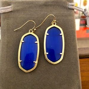Kendra Scott Elle earrings in royal blue